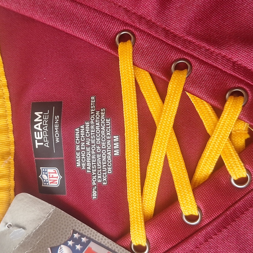 Red and Yellow Athletic Jersey Top Size M - Picture 4 of 9